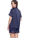 Amorbella Satin Cooling Pajama Set for Night Sweats