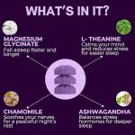 Magnesium Glycinate Gummies for Relaxation and Sleep