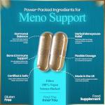 AwaikenU Menopause Supplement with Red Clover & Herbs