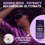 Magnesium Glycinate Gummies for Relaxation and Sleep