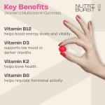 Nutriburst Women's Multivitamin Gummies for Hormone Support