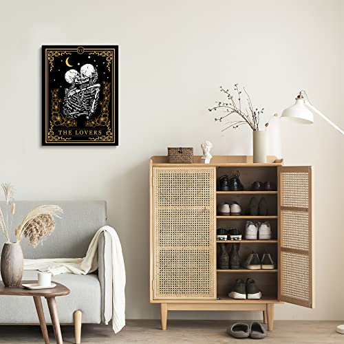 Halloween Kissing Skeleton Wall Art Decor