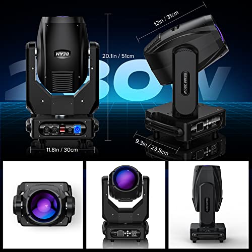 4PCS DMX Moving Head Stage Lights with Gobos