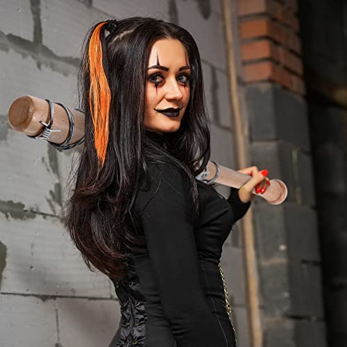 Wooden Baseball Bat and Fake Barbed Wire Set