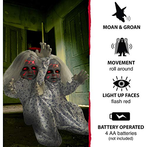 Life-Size Animatronic Clown for Halloween Fun