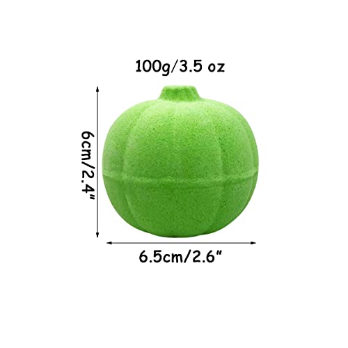 Halloween Pumpkin Bath Bombs with Toys - 6 Pack