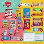 Healthy Snack Box Variety Pack with Greeting Card