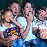 Spooky Movie Night Popcorn Gift Basket