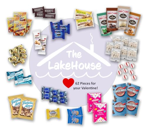 Valentine's Day Chocolate & Snack Gift Basket
