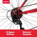 24" Huffy Stone Mountain Bike, 21-Speed, Red