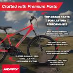 24" Huffy Stone Mountain Bike, 21-Speed, Red