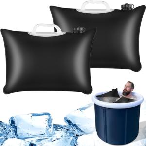 2 Pack Extra Large Ice Bath Bags - 26L