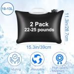 2 Pack Extra Large Ice Bath Bags - 26L