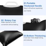 2 Pack Extra Large Ice Bath Bags - 26L