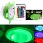 Remote-Controlled LED Light for Ice Baths