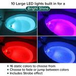 Remote-Controlled LED Light for Ice Baths
