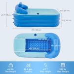 Inflatable Portable Adult Ice Bath Tub