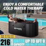 XXL Inflatable Ice Bath Tub for Recovery