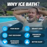 XXL Inflatable Ice Bath Tub for Recovery