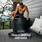 Insulated Ice Barrel Cold Plunge Tub 300 Model