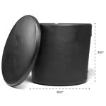 Insulated Ice Barrel Cold Plunge Tub 300 Model