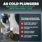 XL Ice Bath Tub with Anti-Leak Shield and Cover