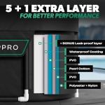 XL Ice Bath Tub with Anti-Leak Shield and Cover