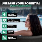 XL Ice Bath Tub with Anti-Leak Shield and Cover