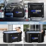 XL 139-Gallon Oval Cold Plunge Ice Bath Tub