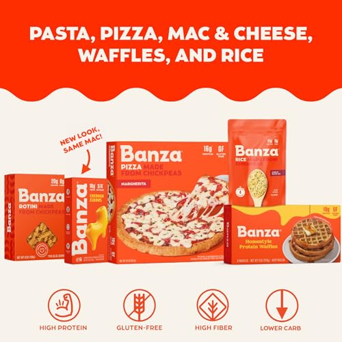 Banza Gluten-Free Pasta Variety Pack – 6 Pieces