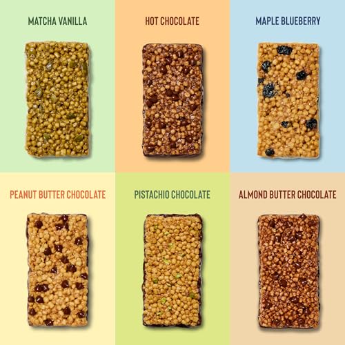 Plant-Based Protein Bar Sampler Pack of 8