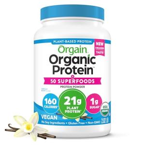 Orgain Vegan Protein Powder with Superfoods - Vanilla Bean
