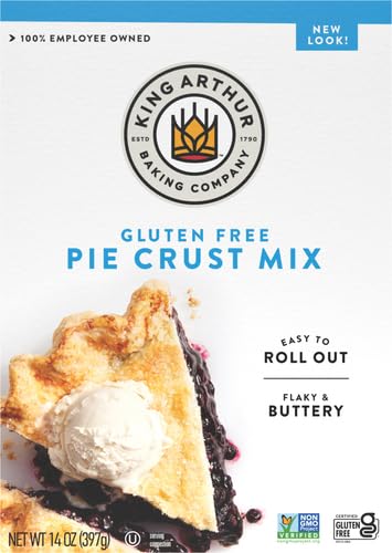King Arthur Gluten Free Pie Crust Mix 14 oz