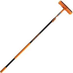 Extendable Window Cleaner with Telescopic Pole
