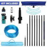 26FT Water Fed Pole Kit for Solar Panel Cleaning