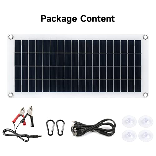 Semi-Flexible 10W Polycrystalline Solar Panel 18V