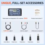 DOKIO 200W Portable Solar Panel Kit with Controller