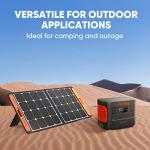 Jackery SolarSaga 100W Portable Foldable Solar Panel