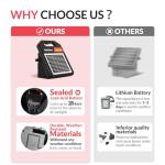 10-Mile Portable Solar Fence Charger with Day/Night Mode