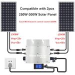 Y&H 600W Solar Micro Inverter with Monitoring Screen