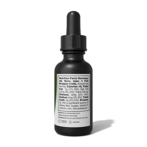Kannabu Premium Hemp Oil - Omega Fatty Acids Blend