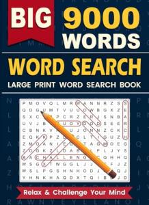 Big Word Search Puzzle Book for Adults