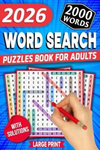 Large Print Word Search Book for Adults