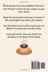 Crossword Puzzle Book for Tea and Coffee Lovers