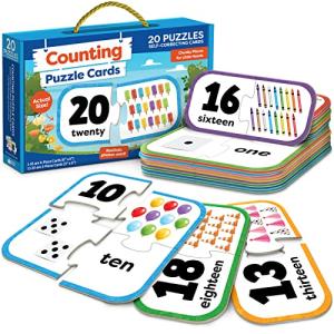 Kindergarten Number Matching Puzzle Games for Kids