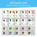 Kindergarten Number Matching Puzzle Games for Kids