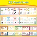 Number Puzzle Cards for Kids' Math Fun