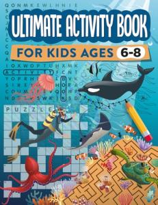 Fun Activity Book for Kids Aged 6-8