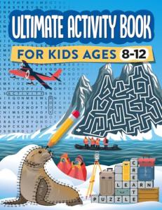 Fun Activity Book for Kids Ages 8-12