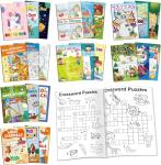 24 Mini Puzzle Activity Books for Kids
